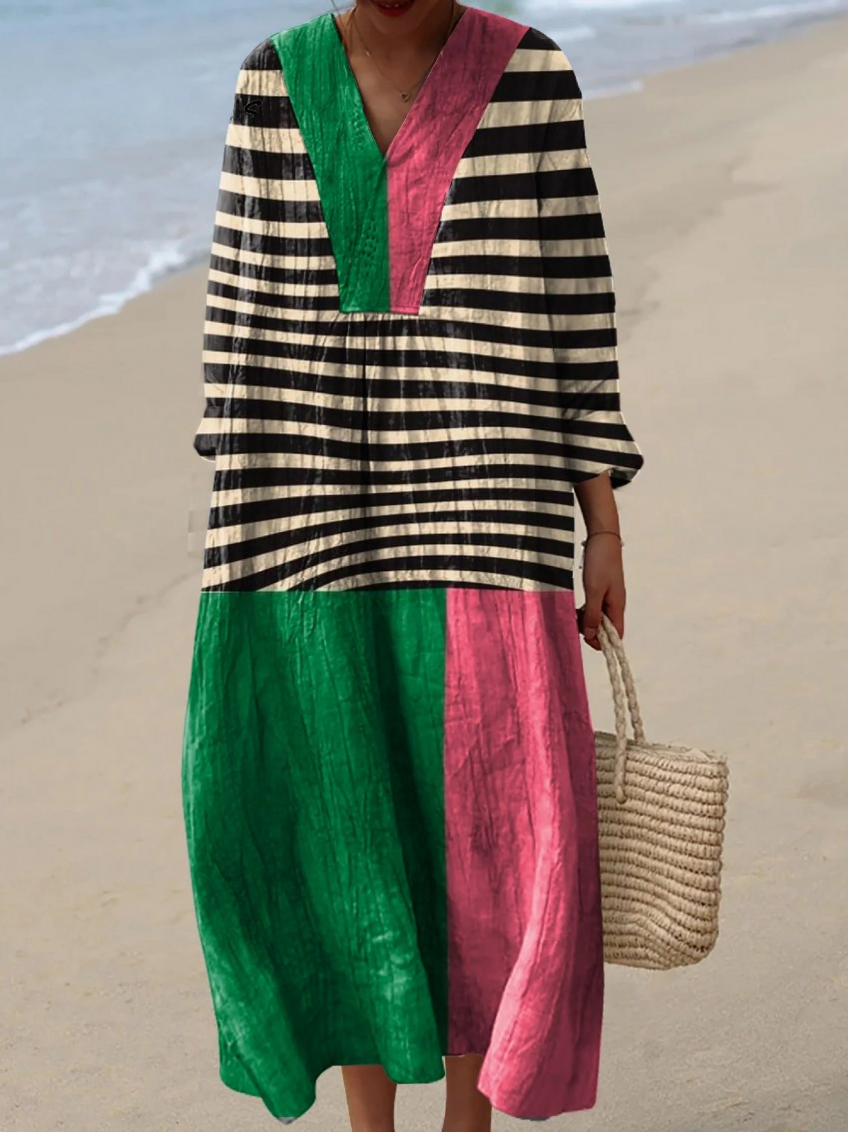 Viona | Breezy Summer Dress with Long Sleeves
