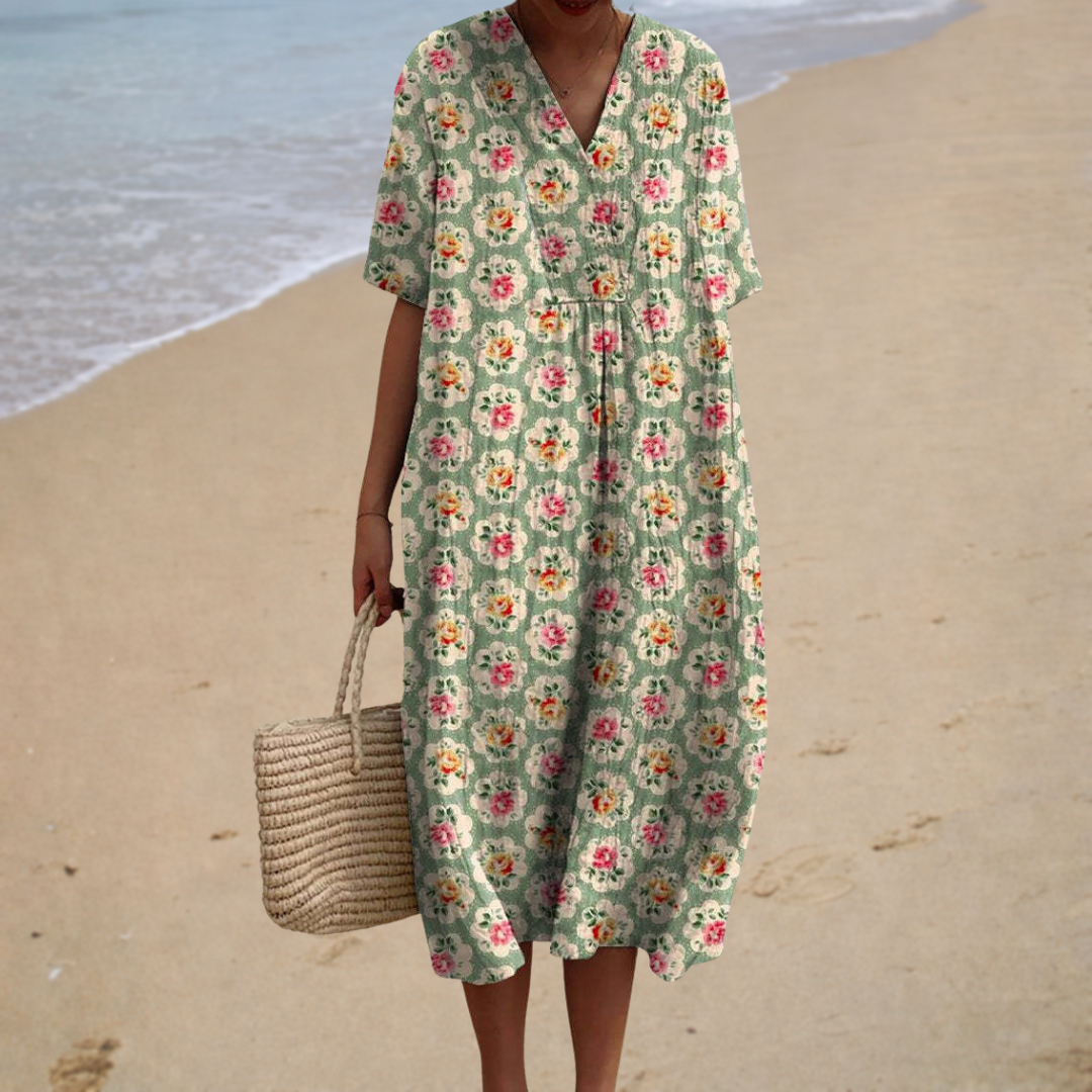 Tameka | Printed Maxi Dress