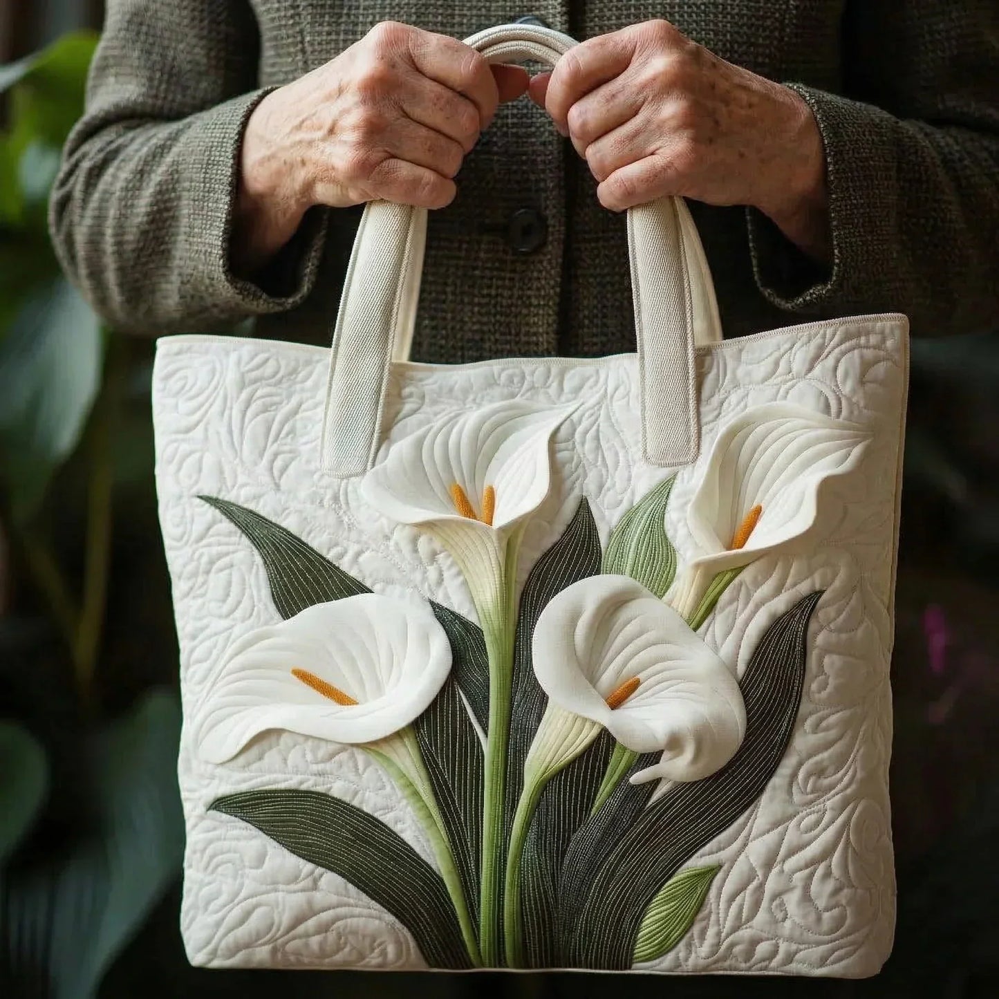 Sack Artisanal Matelassé - Allure White