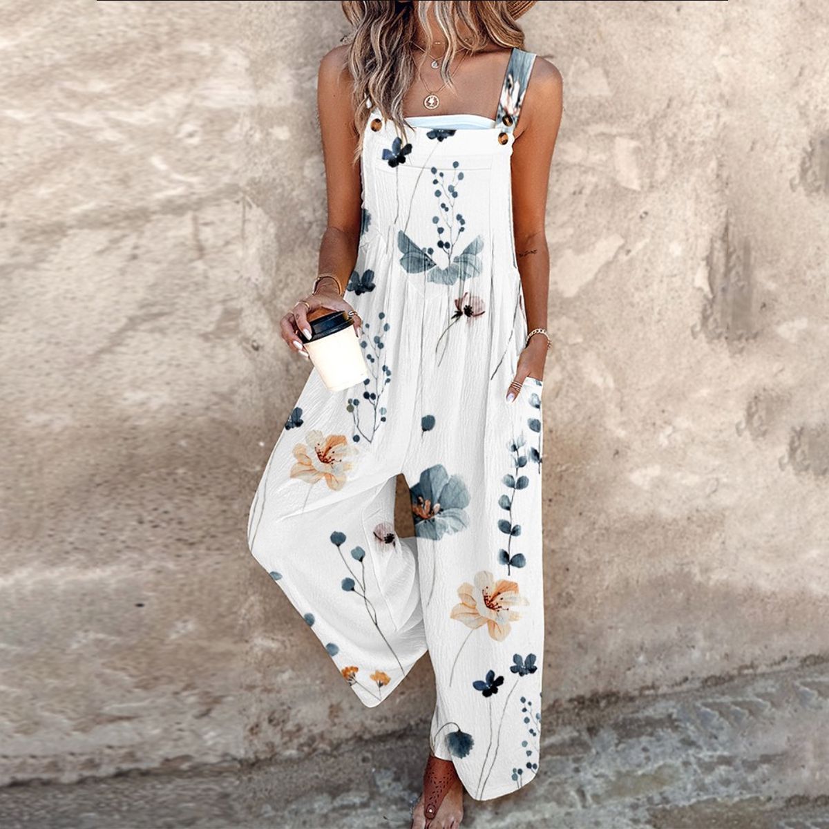 Daisy™ | Statement Floral Jumpsuit
