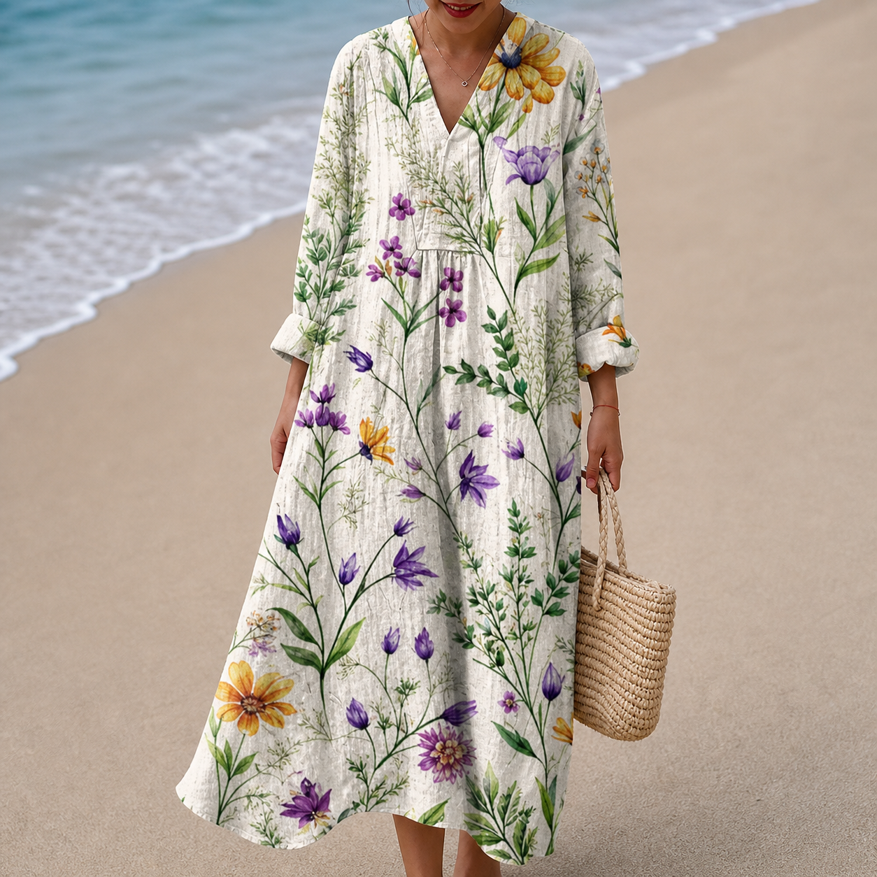 Cassie | Floral Wrap Dress