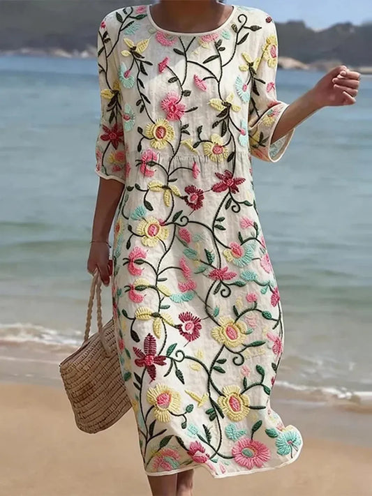 Rebecca | Women's Floral Pattern Dress