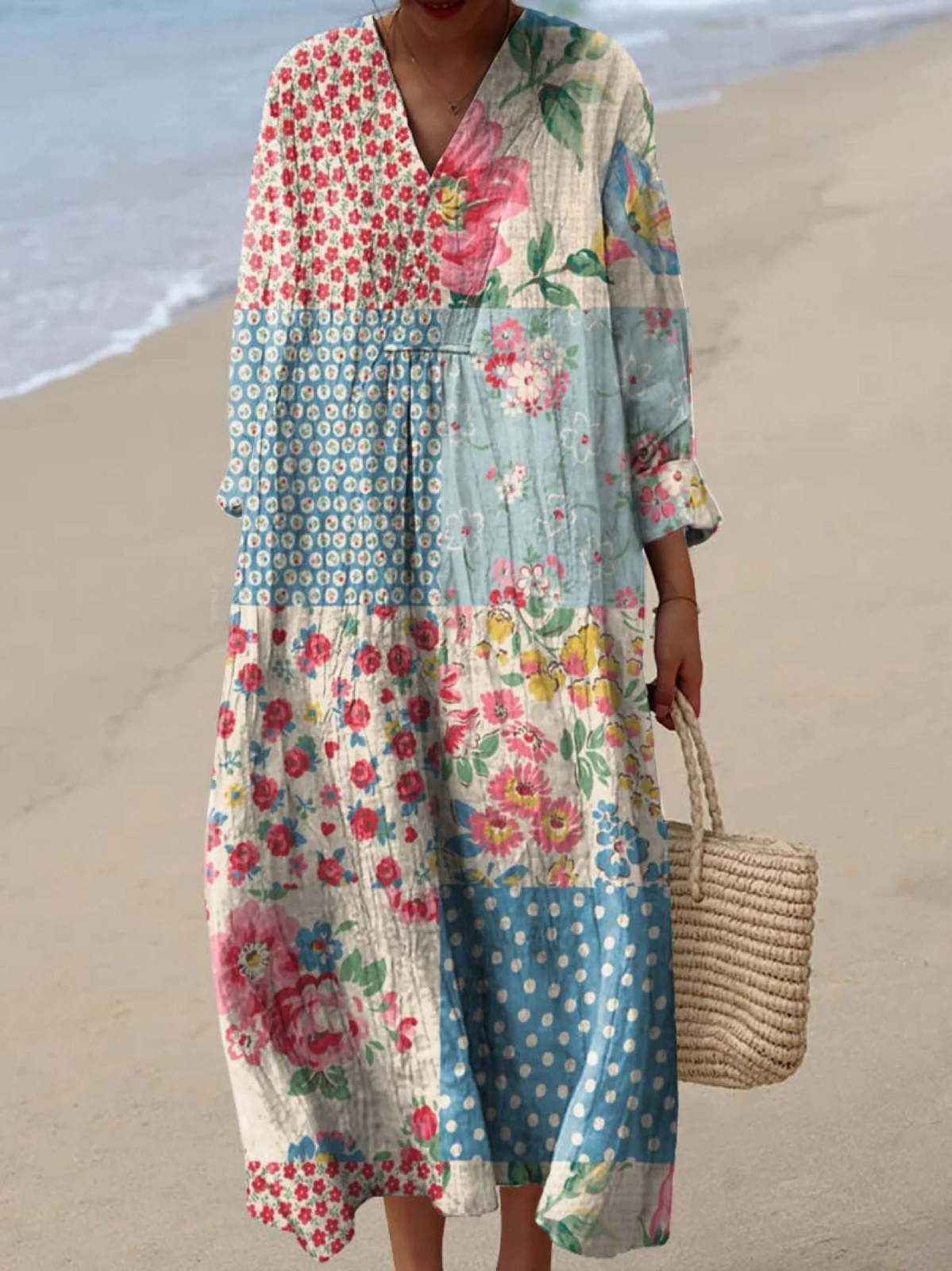 Paulina | Breezy Summer Dress with Long Sleeves