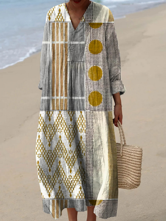 Mirella | Breezy Summer Dress with Long Sleeves