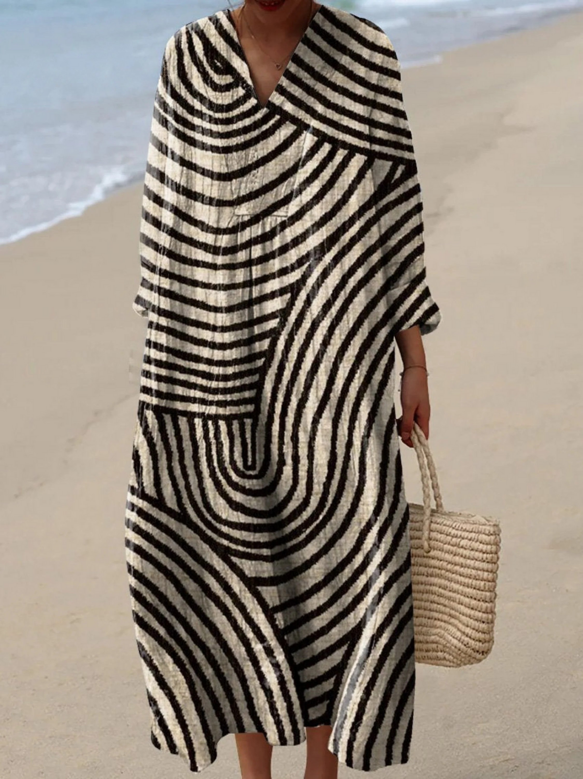 Rosina | Breezy Summer Dress with Long Sleeves