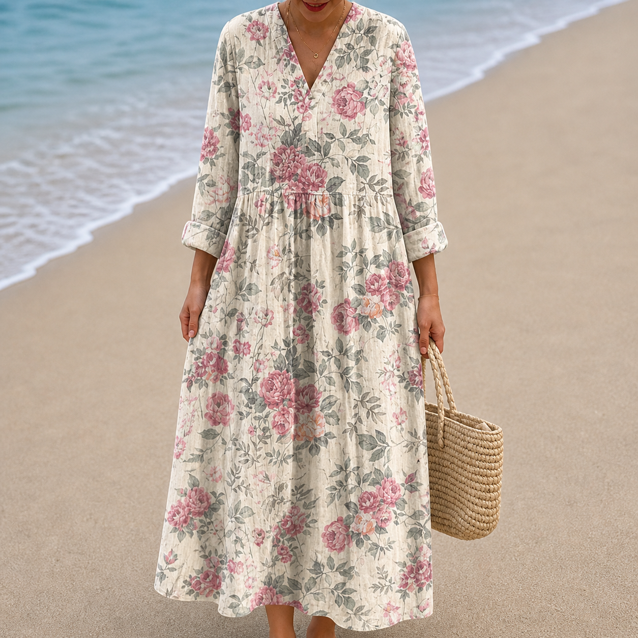Freya | Lightweight Midi Dress