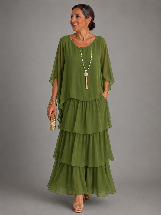 Lara | Elegant Flowing Maxi Dress