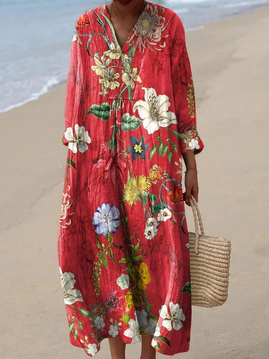 Danira | Breezy Summer Dress with Long Sleeves