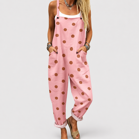 Comfortable Printed Jumpsuit