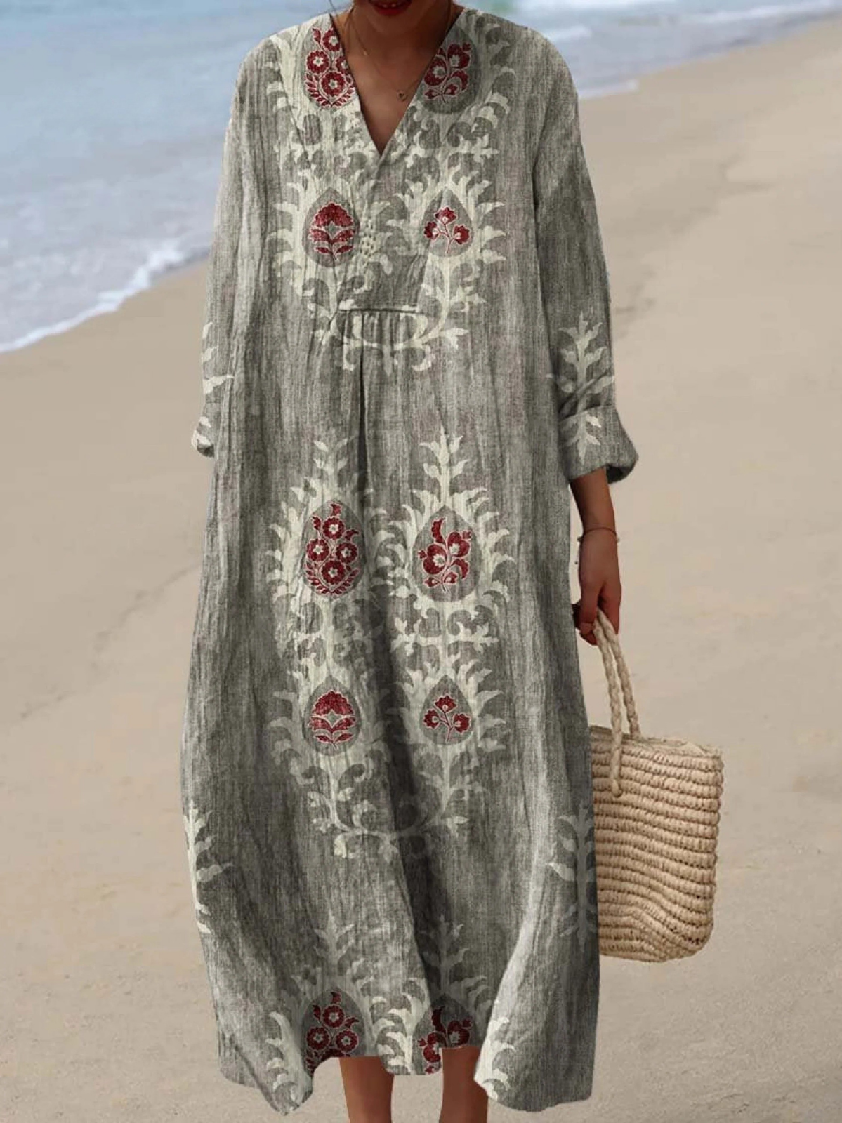 Karina | Breezy Summer Dress with Long Sleeves