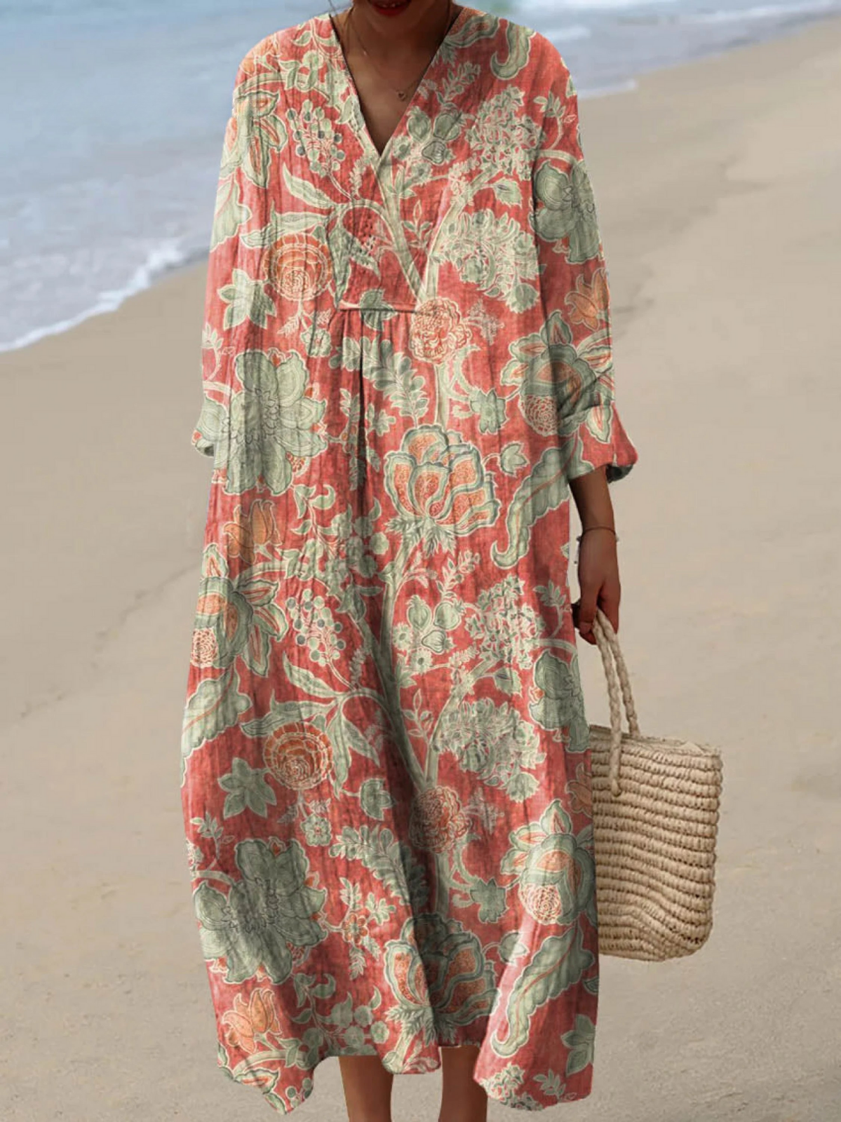 Ulina | Breezy Summer Dress with Long Sleeves