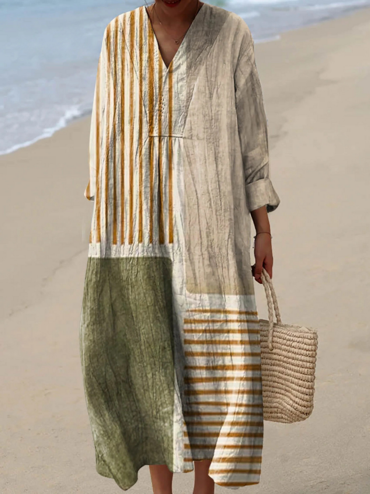 Talia | Breezy Summer Dress with Long Sleeves