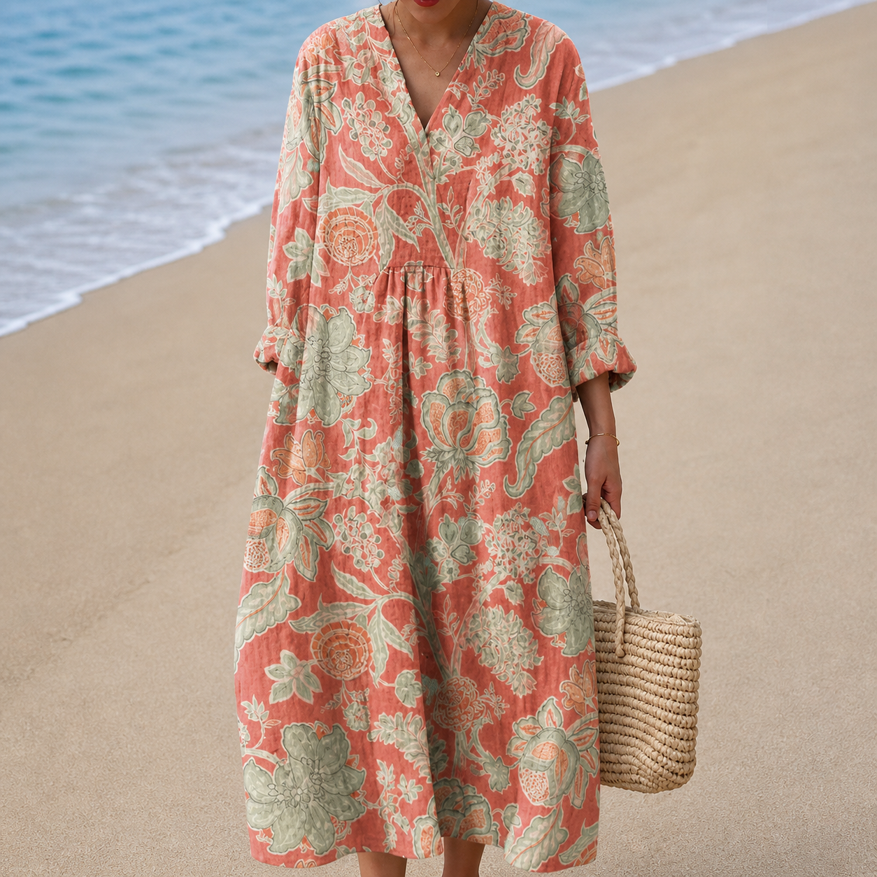 Daisy | Flowing Midi Dress