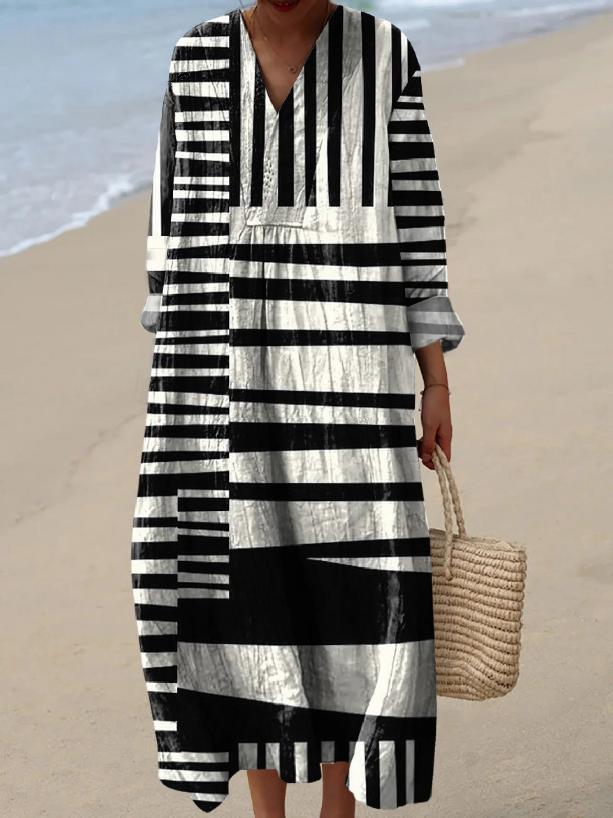 Anissa | Breezy Summer Dress with Long Sleeves