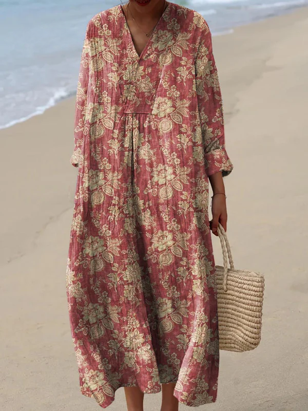 Belina | Breezy Summer Dress with Long Sleeves