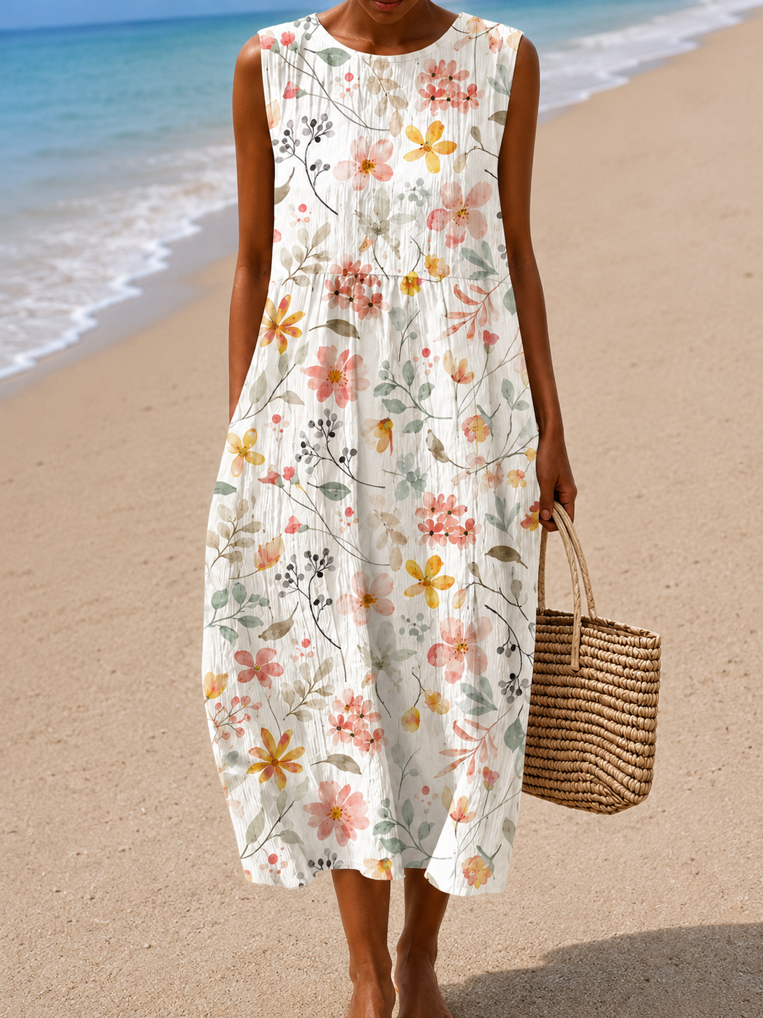 Donna | Casual Sleeveless Dress