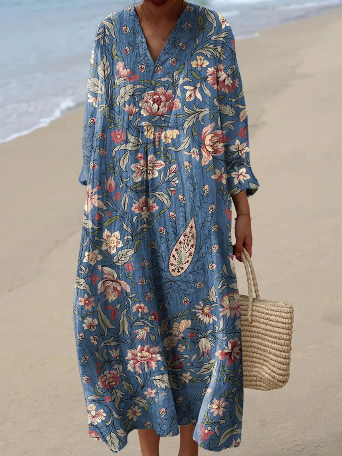 Soraya | Breezy Summer Dress with Long Sleeves