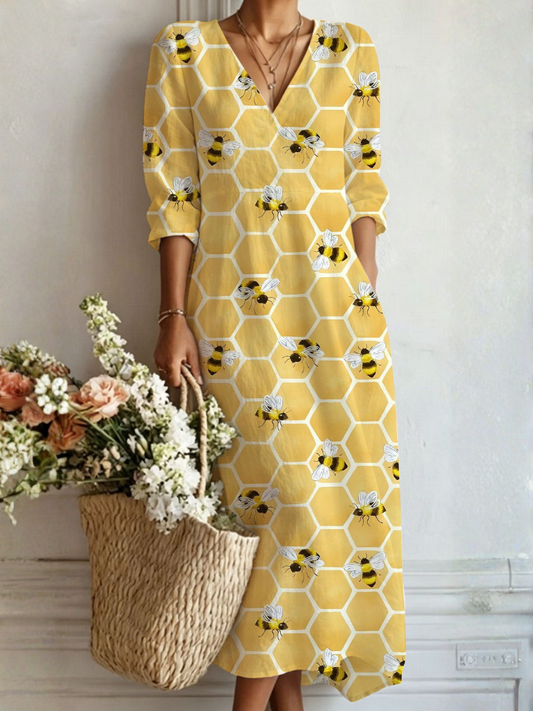 Aurora™ | Honeybee Maxi Dress
