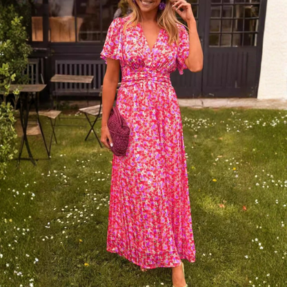 Elis | Long Floral Dress