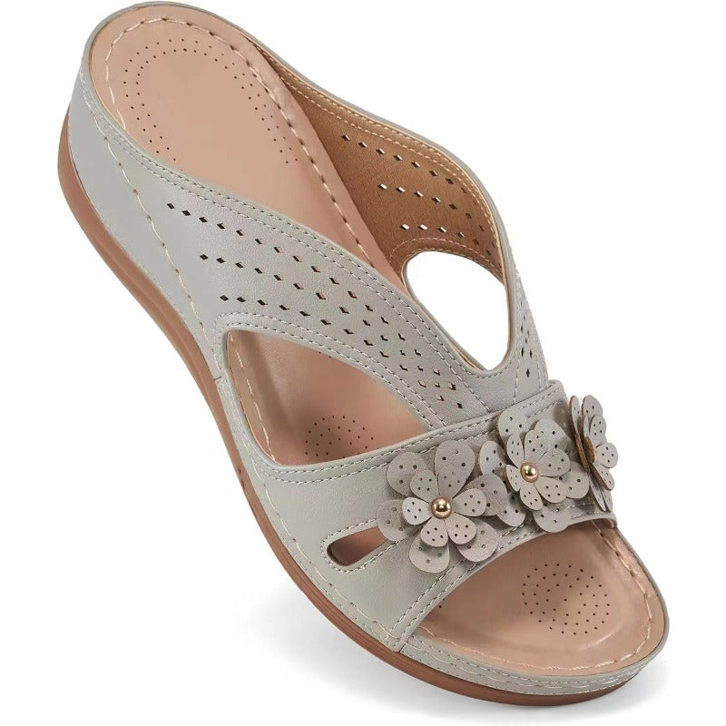 Diana™ Floral Wedge Sandals