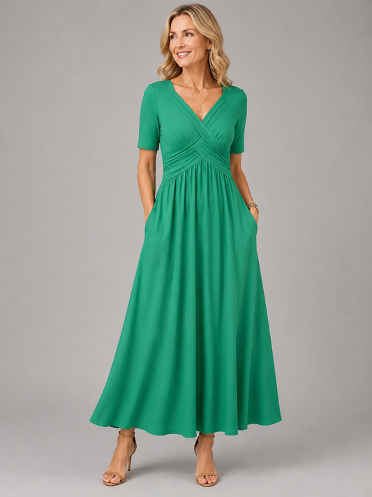 Angeli |  Elegant Midi Dress