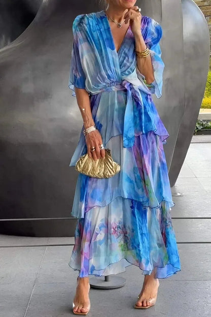 Casar | Elegant Chiffon Dress