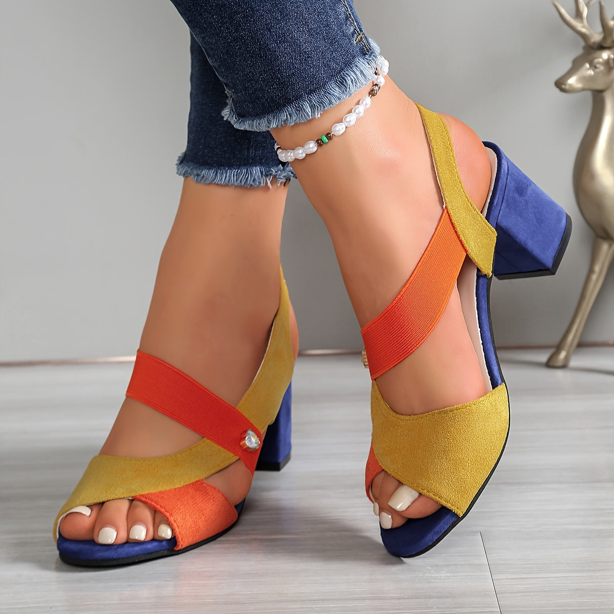 Lucia | Orthopaedic Comfort Block Heels