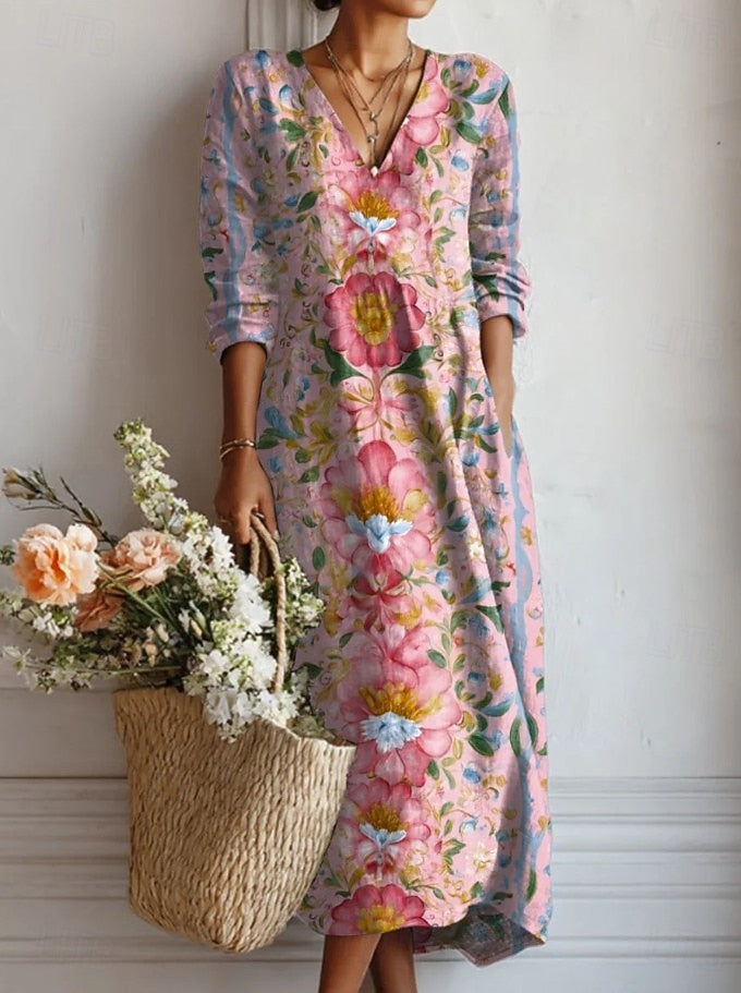 Elodie™ | Romantic Floral Maxi Dress